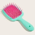 thumbnail image 4 of 1Pcs Hollow Hair Comb Long Handle Brush, Soft and Flexible Anti-Static No Pulling or Splitting Softens and Improves Hair Texture Stimulates Scalp Massage, 4 of 5