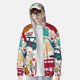 thumbnail image 2 of Balery London Symbols Sudadera ligera de manga larga con capucha y protección solar UPF 50+ para hombre y mujer, ideal para pesca y running-Medium, 2 of 7