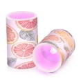 thumbnail image 7 of Yayeee Flameless Candles with Remote Flickering Battery Operated Multi Color Changing, Candy Grapefruit Slices, 7 of 7