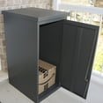 thumbnail image 4 of RTS Home Accents ParcelWirx Large Lockable Package Delivery Box, Graphite Color, 4 of 8