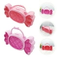 thumbnail image 3 of 2pcs Plastic Candy Shape Tote Bags Children Jewelry Bags Kids Gift Bags, 3 of 9