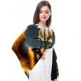 thumbnail image 4 of Honeybee Elegant Chiffon Silk Scarf for Women - Lightweight Breathable Shawl Wrap - 180x73 cm, 4 of 6