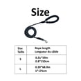 thumbnail image 2 of Dog Leash Adjustable Slip Dog Leash One-piece Adjustable Dog Training Leash No Pull Training Leashes Pet Leash for Small, Medium, and Large Dogs, 2 of 3