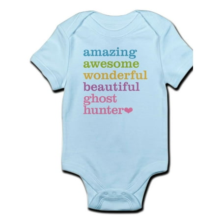 

CafePress - Amazing Ghost Hunter Body Suit - Baby Light Bodysuit