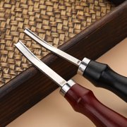 Yammee 4/6/8/10mm Leather Edges Beveler Tool Leather Wide Shovel Thinner Leather Edges Trimmer Crafting Tools for Enthusiasts