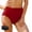 Red, variant on MIASHUI Women's High Waisted Swimsuit Bottoms Full Coverage Basic Bikini Bottom Bathing Suit Red,S