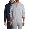 thumbnail image 1 of Gildan Men's Heavy Blend Fleece Hooded Sweatshirt, 2-Pack, 1 of 2