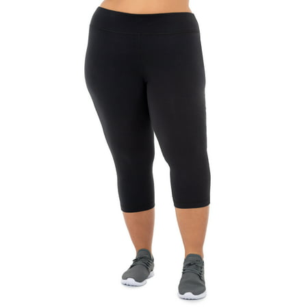 Athletic Works Women's Plus Size Core Active Capri (Best Plus Size Activewear)