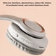 thumbnail image 5 of Auriculares inalámbricos Bluetooth de color gris, orejeras telescópicas grandes de metal, 5 of 5
