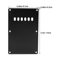 thumbnail image 2 of CATIEBYE Guitar Control Plate Black Plastic for Maintenance 1Pack, 2 of 8