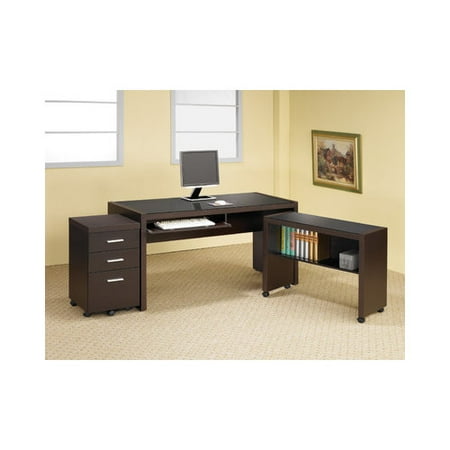 Bundle-64 Wildon Home Bicknell Computer Desk (3 Pieces)