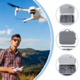 thumbnail image 2 of Sac de Rangement Portable en PU pour Drone DJI NEO 2, Édition Simple & Skyfly Ensemble, Résistant à l'Eau et Absorbant les Chocs, Gris, 2 of 7