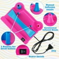 thumbnail image 3 of Electric Balloon Pump 220V 600W Portable Air Blower Dual Nozzle Inflator Arch Kit Party (rosered ), 3 of 7