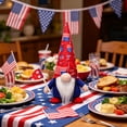 thumbnail image 6 of Nkmbld 4th of July Patriotic Gnomes Decorations Handmade Plush Gnomes Table Decorations Farmhouse Tiered Tray Decorations for Kitchen Desk Table Shelf Decor, 6 of 8