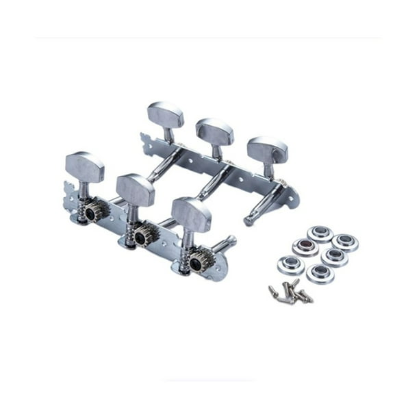Clavijas de afinación de guitarra eléctrica universal, afinadores de 6 cuerdas, perillas, instrumentos de cuerda, accesorios de reparación de Accesorios para instrumentos musicales Tipo 2 Eigraketly OD028670-02