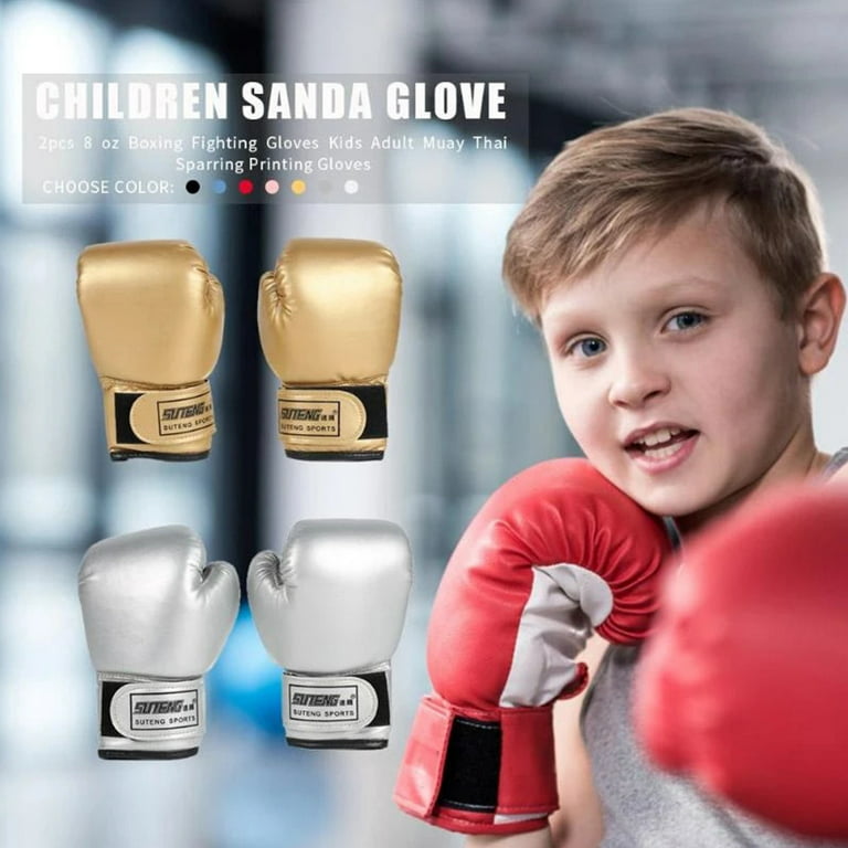 3-10 ans enfants gants de boxe enfant jeunesse sac de boxe
