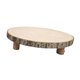 thumbnail image 1 of Soporte de madera para rebanadas, pastel de bodas y tabla de quesos, vela casera, centro de mesa para bodas L, 1 of 9