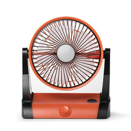 

Camping Fan with LED Lantern 10000Mah 8.9-Inch Rechargeable Outdoor Tent Fan 180°Head Rotation Stepless Speed and Quiet Battery Operated USB Fan for Picnic