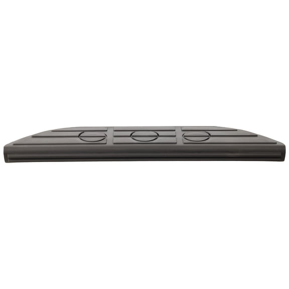 For 1993-1997 C1500 Suburban Bumper Step Pad Rear, Center Black GM1191104