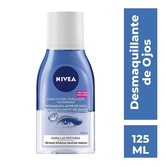 Desmaquillante NIVEA bifásico de ojos con flor de aciano 125 ml
