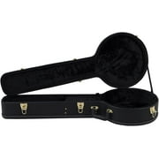 Guardian Model CG-016-J Hardshell Case for 4 & 5 String Resonator Banjos, Black