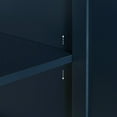thumbnail image 6 of Ariel Kelly 60 Inch Double Sink Base Cabinet In Midnight Blue, 6 of 11