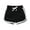 Black, variant on 4T-16T Teen Girls Running Shorts Gym Workout Yoga Sport Performance Short Summer Beach Sports Shorts