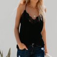 thumbnail image 1 of EIMELI Womens Lace Vest Camisole Sleeveless T-Shirt, 1 of 3