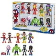 thumbnail image 3 of Marvel Spidey and his Amazing Friends Collection Pack, Spider-Man Action Figure Set, 3 of 4