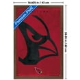 thumbnail image 3 of NFL Arizona Cardinals - Logo 25 Wall Poster, 14.725" x 22.375" Framed, 3 of 5