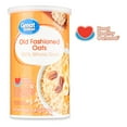 thumbnail image 3 of (4 pack) Great Value Instant Old Fashioned Oats Tube, 18 oz, 3 of 10