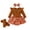 Z1-Coffee88, variant on Whouriu Baby Halloween Outfit Set Cute Pumpkin Ruffle Romper Skirt Headband Leg Warmers Soft Party Wear 4Pcs Set