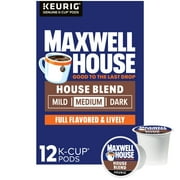 Maxwell House House Blend Medium Roast K-Cup® Coffee Pods, 12 ct Box