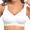 thumbnail image 1 of Bra PoseFree Wireless, cobertura total, soporte total, blanco XL, 1 of 7