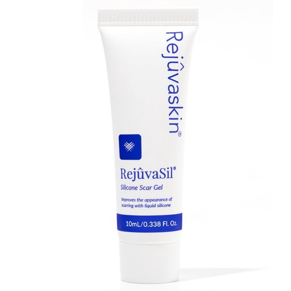 Gel para cicatrices Rejuvaskin RejuVasil de silicona para cicatrices quirúrgicas, 10 ml