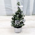 thumbnail image 3 of Desktop Christmas tree 30 cm (Silver), 3 of 5