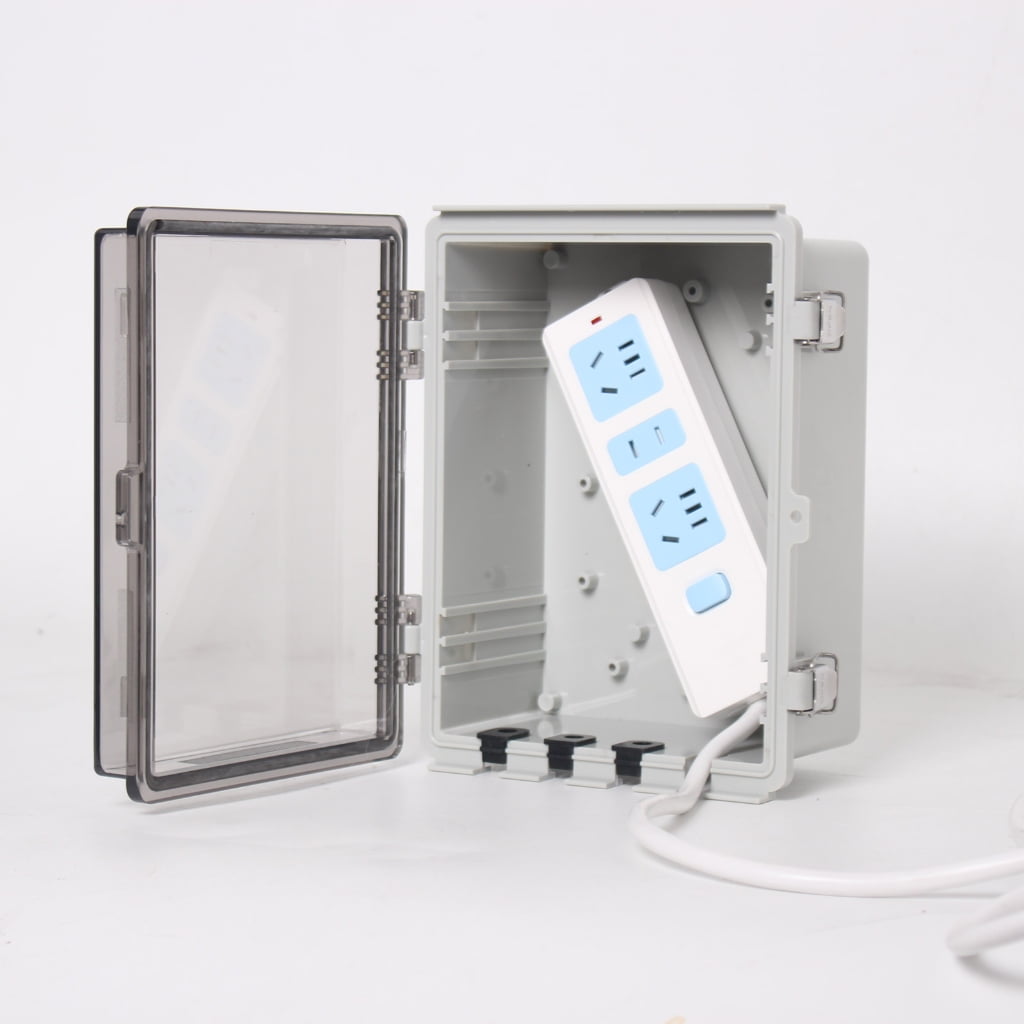 Plastic Waterproof Connection Cable Power Case Junction Box Indoor Wire Shell Outdoor Electrical Connection Box