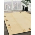 thumbnail image 2 of Ahgly Company Indoor Rectangle Abstract Brown Gold Solid Area Rugs, 8' x 10', 2 of 6
