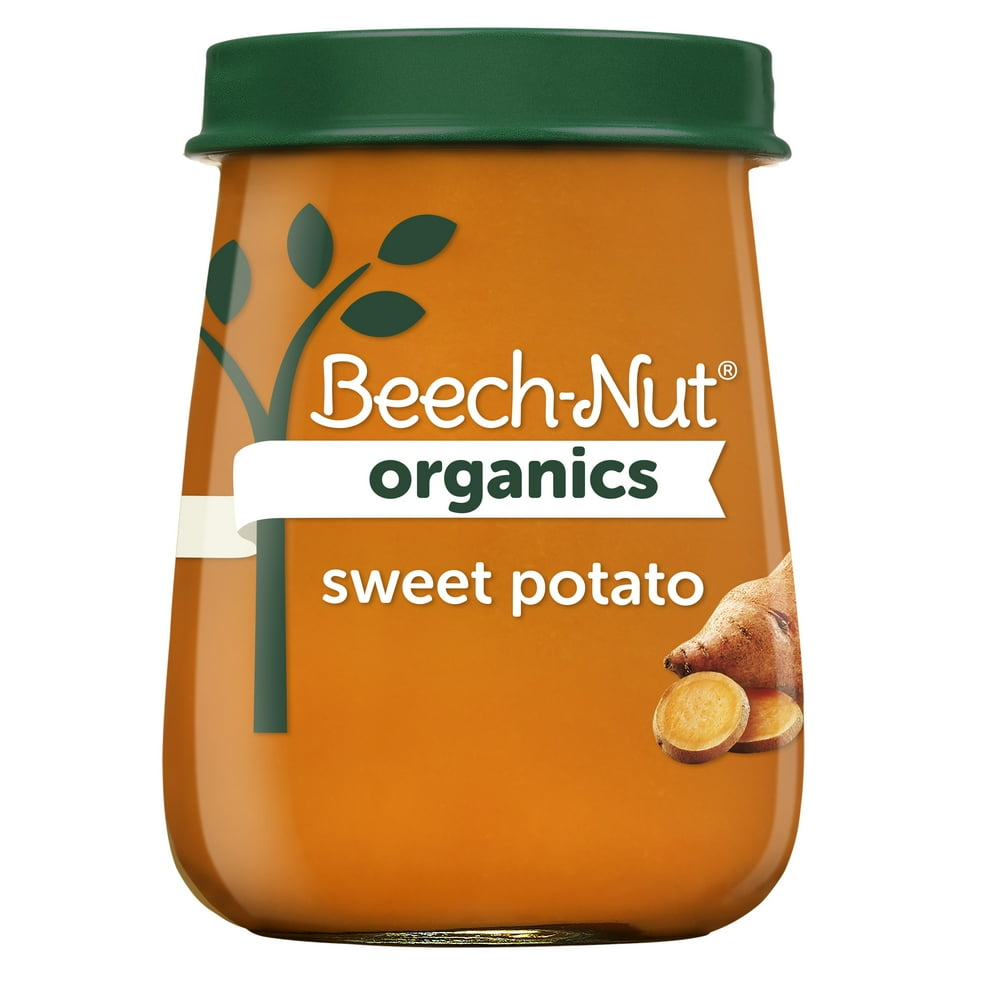 BeechNut Organics Stage 1, Sweet Potato Baby Food, 4 oz