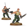 thumbnail image 4 of Warhammer 40,000 Astra Militarum Catachan Jungle Fighters Miniatures, 4 of 5