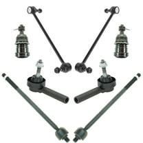 TRQ Suspension Front Kit Set of 8 for Voyager Town & Country Grand Caravan PSA58761 Fits select: 2001-2004 DODGE GRAND CARAVAN, 2001-2004 CHRYSLER TOWN & COUNTRY