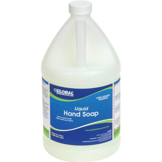 Liquid Hand Soap, 1 Gallon Bottle, 4/Bottles