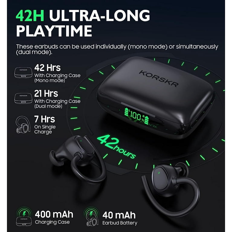 True wireless earbuds with mono mode sales