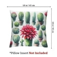 thumbnail image 4 of Throw Pillow Covers Green Plant Watercolor Red Pink Stone Square Pillowcases for Home Decor Sofa Car Bedroom Pillow, 4 of 7