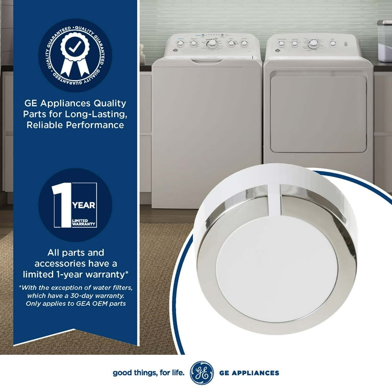 GE Appliances Dryer Timer Knob White WE01X24552 Walmart