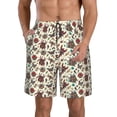 thumbnail image 1 of Fotbe Insects A Trajes de Baño Estampados para Hombre, Shorts de Verano de Secado Rápido, Ropa de Playa, Bañadores-Small, 1 of 6