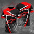 thumbnail image 1 of Camiseta De Verano De Manga Corta Para Hombre Alpinestars Astars Motogp Racing Nueva Moda Sublimación De Gran Tamaño, 1 of 4