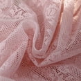 thumbnail image 5 of 1/2Pcs Bedroom Living Room Sheer Lace Mesh Curtain Embroidered Floral Voile Valance Window Drapes, 5 of 7