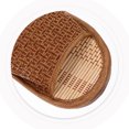 thumbnail image 5 of CRAFTHROU 1 Pair Rattan Slides Classic Shape Woven Rattan for Women and Couples Home Use, 5 of 5