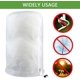 thumbnail image 3 of Cubierta de protección contra heladas para plantas de invierno, 40 x 70 pulgadas, planta de jardín 3D redonda para arbustos, árboles contra el clima o las plagas JAMW Sencillez, 3 of 5